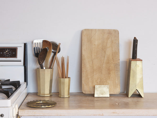 Futagami Brass Knife Stand