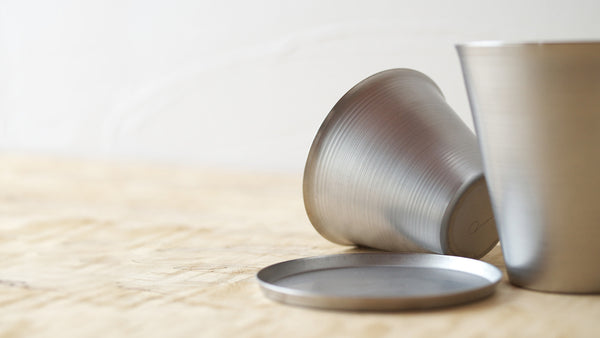 Onami Stainless Steel Coasters (set of two)