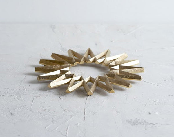 Futagami Brass Trivet - Galaxy